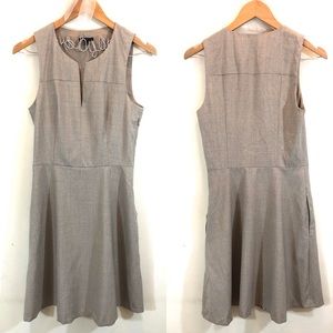 Theory Etiara-Tailor V-Neck Dress